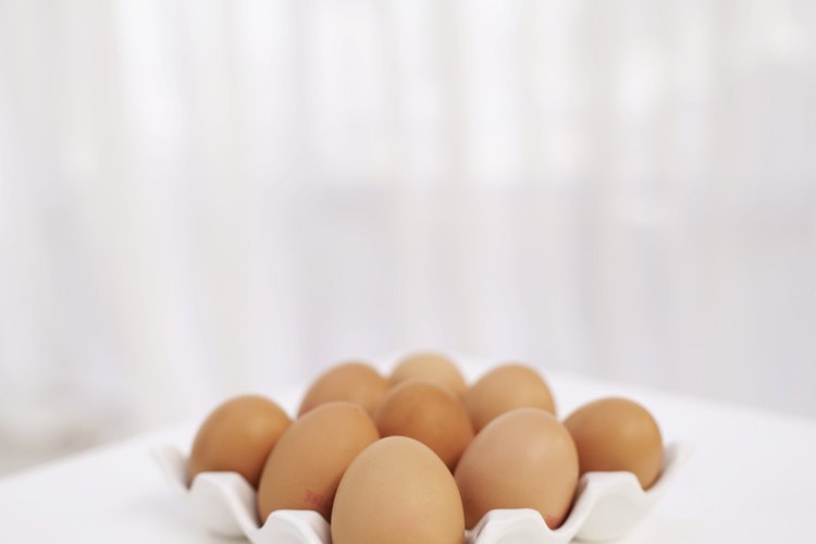 Los huevos contienen proteínas y vitamina A para ayudar a la curación.