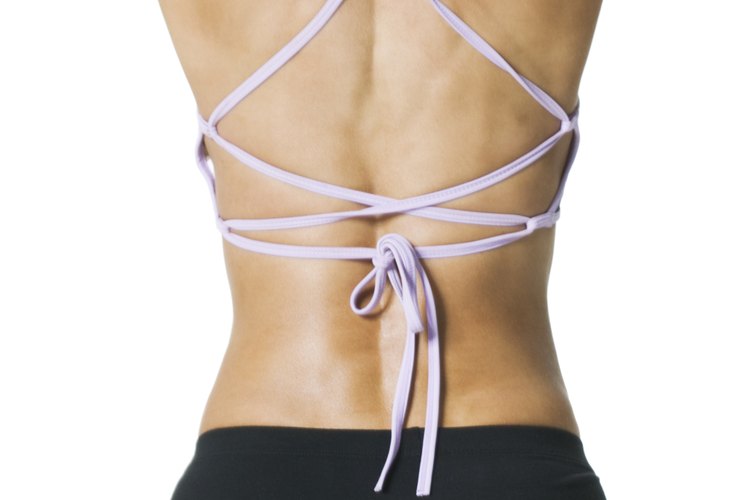 El ejercicio y la dieta adecuados pueden resultar en una espalda en forma.