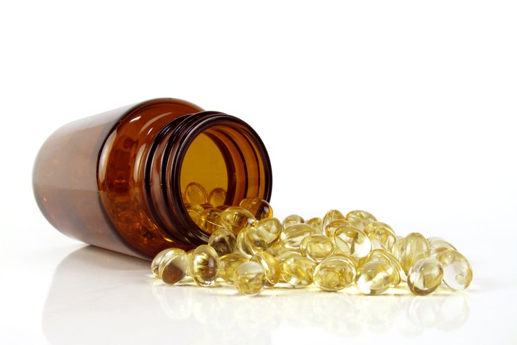 Píldoras de vitamina D.