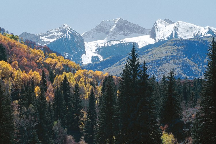 El clima de Colorado varía durante el día.