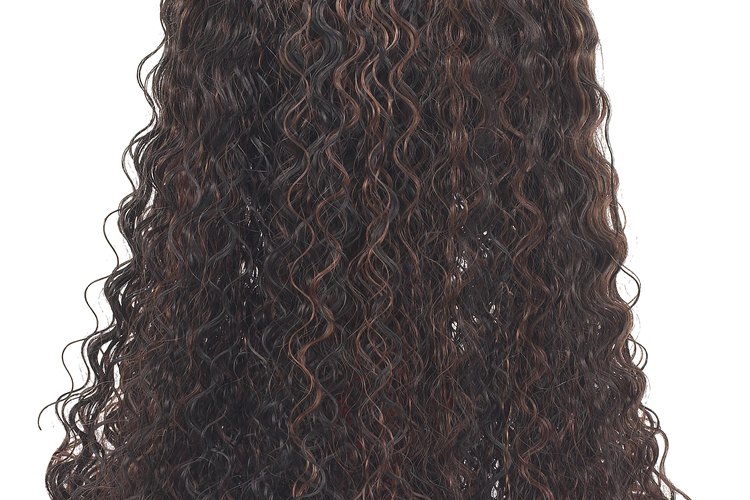 Cómo hacer extensiones de cabello onduladas.