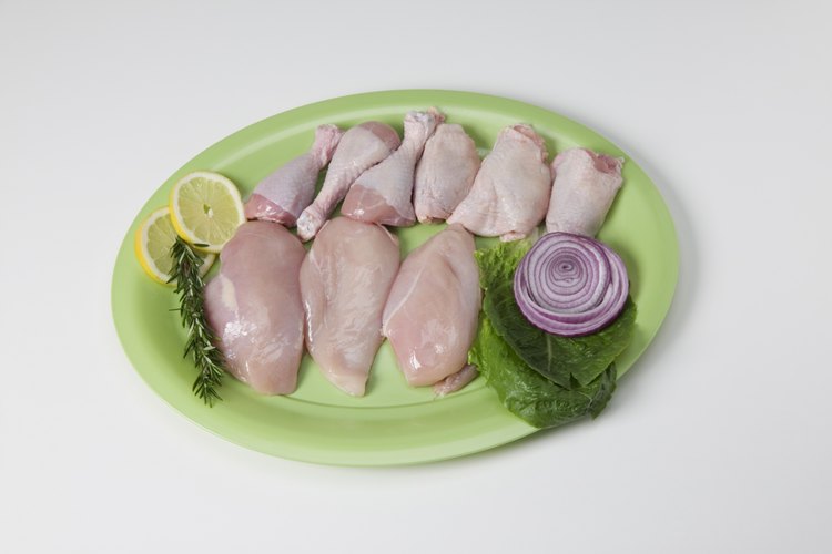 Los muslos a menudo son el corte más jugoso del pollo.