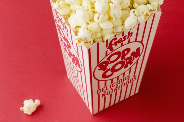Las palomitas de maíz solas son un postre con poca azúcar.