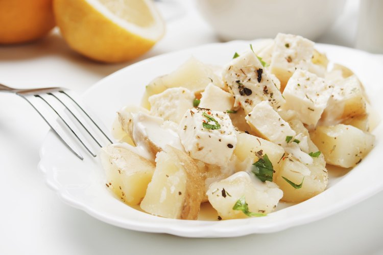 Ensalada de papas.