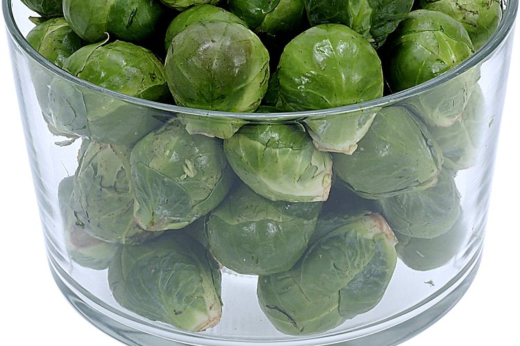 Las coles de Bruselas son un miembro de la familia de las verduras crucíferas.