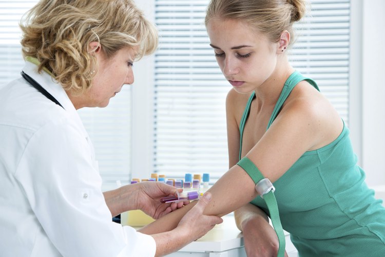 Niveles de glucosa en sangre.