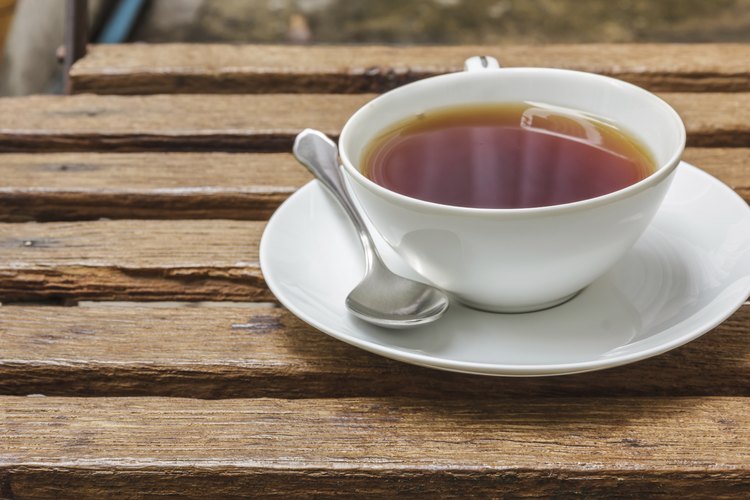 Una taza de té de melón amargo.