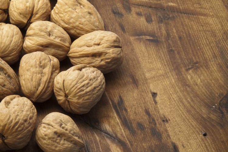 Las nueces son nutritivas.