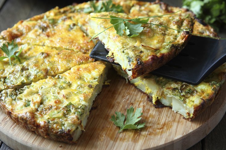 Una frittata saludable puede ayudarte a iniciar bien tu mañana.