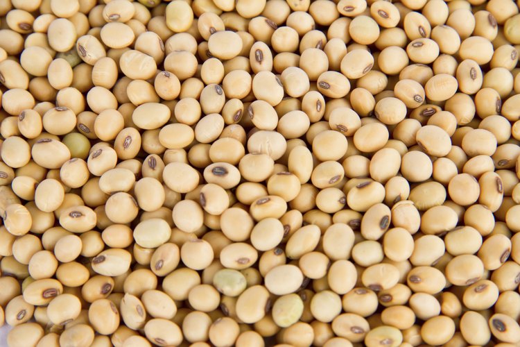 Semillas de soja.