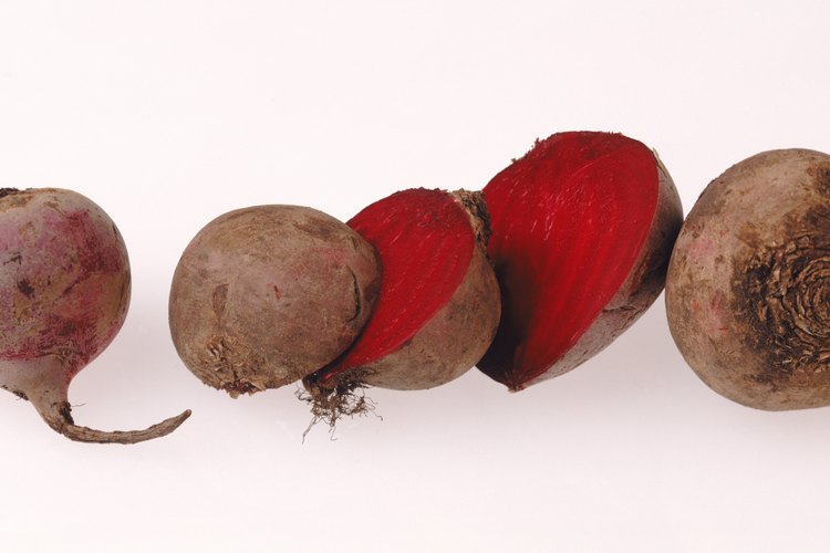 Las remolachas rojas son una excelente fuente de fibra dietaria.