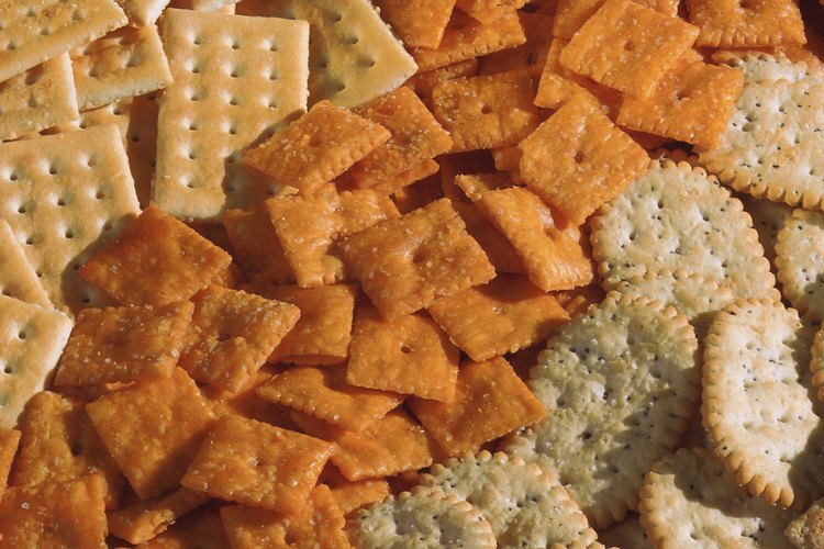 Las galletas de trigo son ricas en carbohidratos.