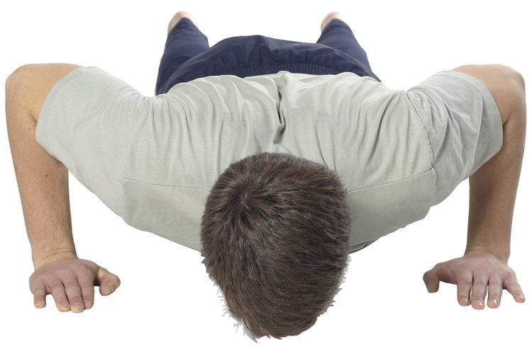 La evaluación de la flexión requiere rendimiento de la parte superior del cuerpo.