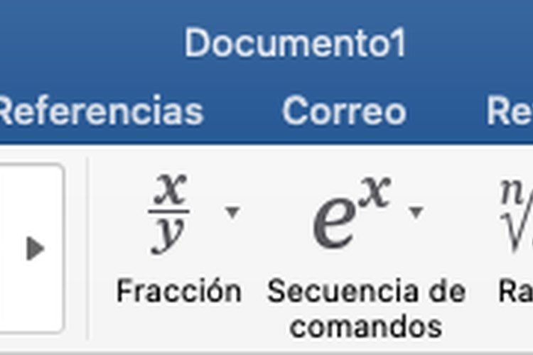 En la categoría insertar es posible encontrar la opción de 'Ecuación' en Microsoft Word