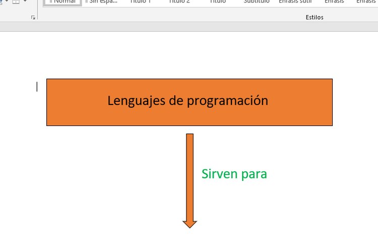 Cómo hacer un mapa conceptual en Word