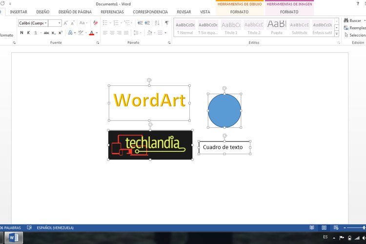 Cómo agrupar objetos en documentos de Microsoft Word