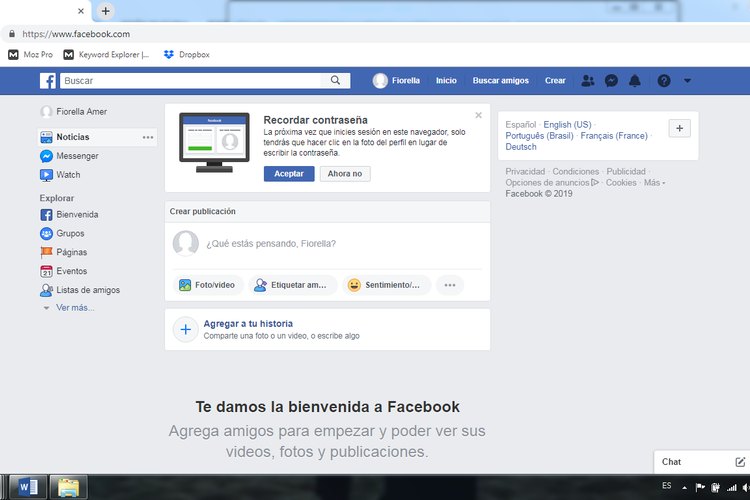 Cómo iniciar sesión en Facebook con una cuenta de Google 