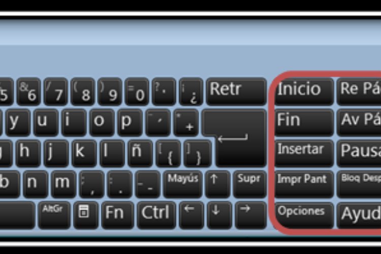 Funciones básicas del teclado de la computadora