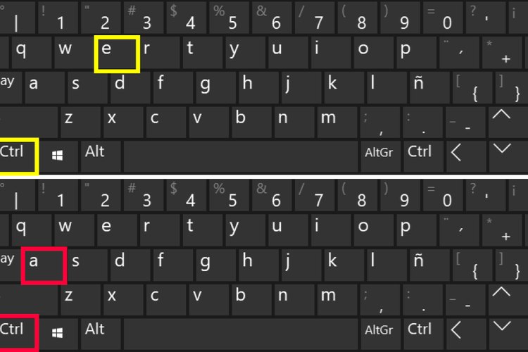 Cómo seleccionar un texto usando los atajos del teclado