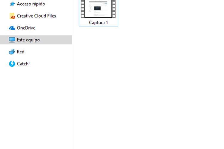 Cómo grabar pantalla en Windows 10