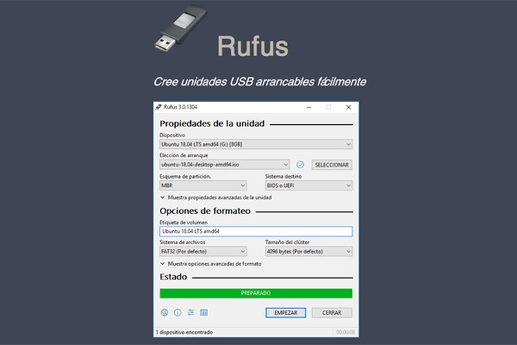 Qué es Rufus y cómo crear un USB de arranque
