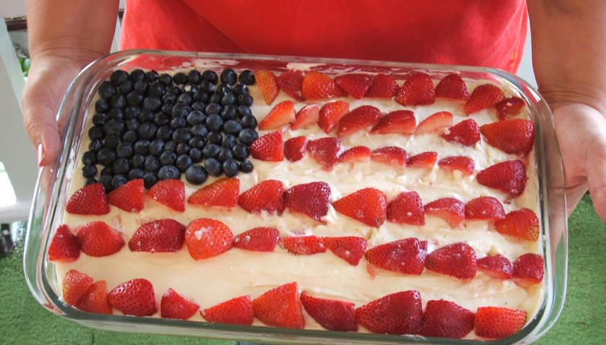 Flag cake Flag cake