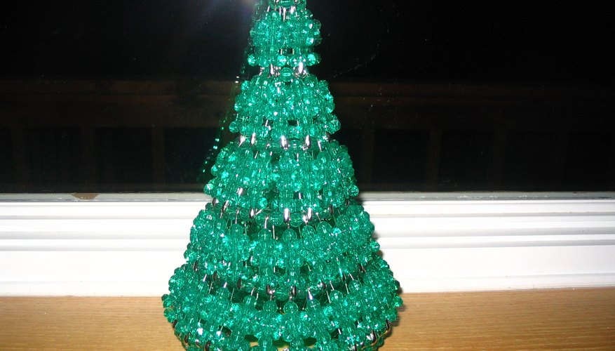 Put lights inside these Christmas trees and watch them shimmer. Put lights inside these Christmas trees and watch them shimmer.
