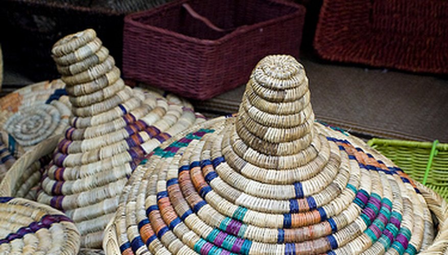 Sombrero shapes make great pinatas Sombrero shapes make great pinatas