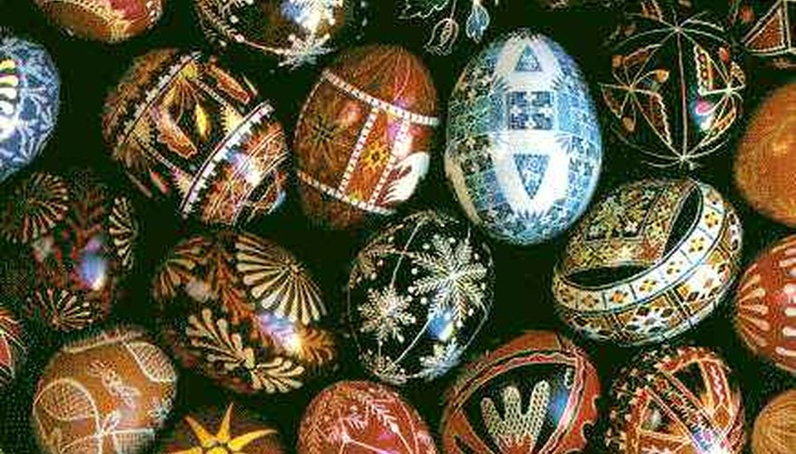 Ukranian painted eggs Ukranian painted eggs