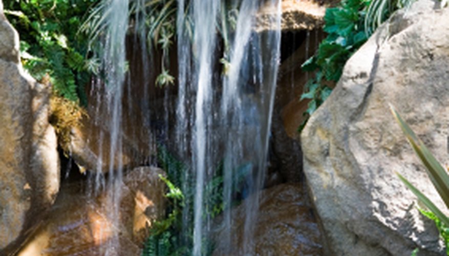 Landscape waterfall Landscape waterfall