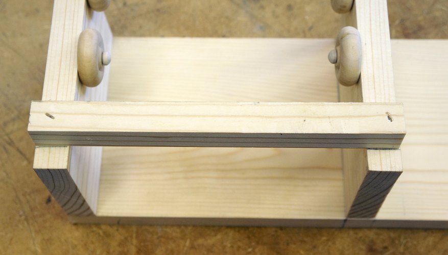 Photo Credit: Jeff Farris Wheel boards and cutter rail mounted to base.