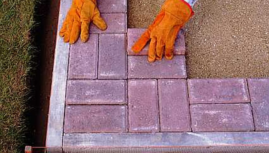 How to Install Patio Blocks in the Sand Garden Guides