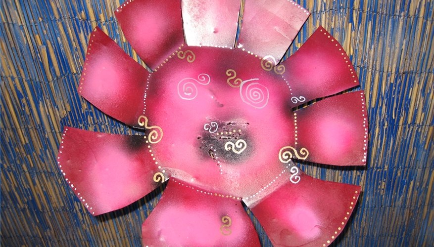 Sheet metal flower Sheet metal flower