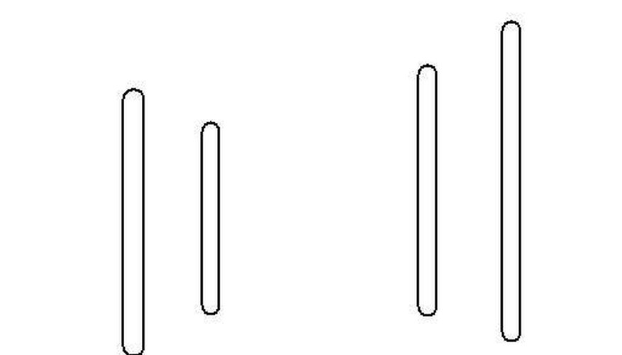 Four Bamboo posts Four Bamboo posts
