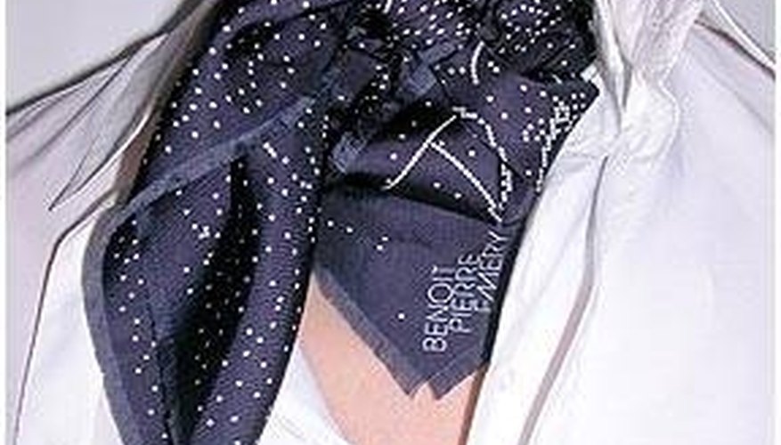 Silk scarves are classic and classy. Silk scarves are classic and classy.