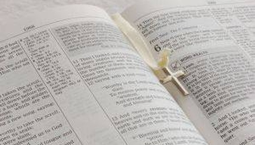 Make a Bible Bookmark Make a Bible Bookmark