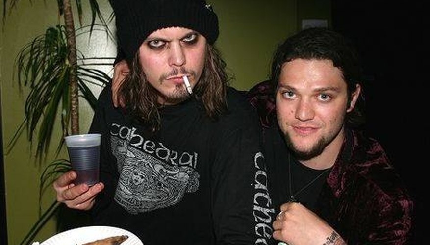 Ville Valo (left) and Bam Margera (right)