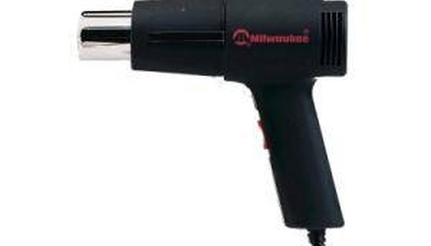 A heat gun A heat gun