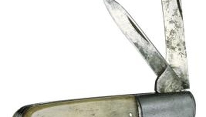 Moisture on a knife blade will cause it to rust. Moisture on a knife blade will cause it to rust.