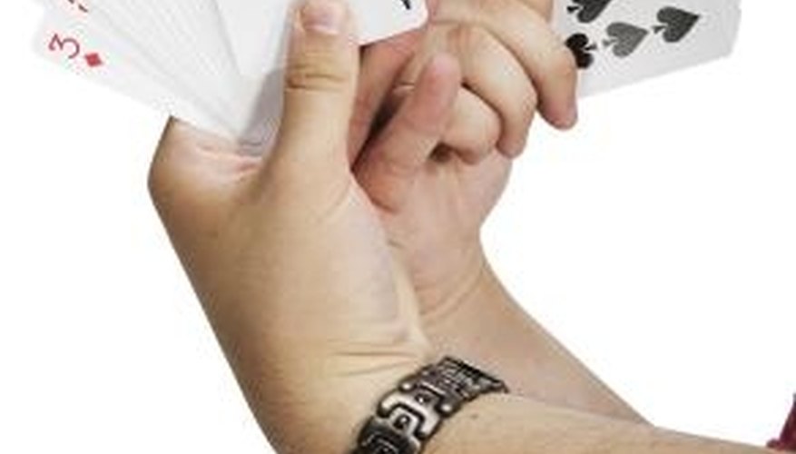 Use two packs of cards to play this exciting game. Use two packs of cards to play this exciting game.