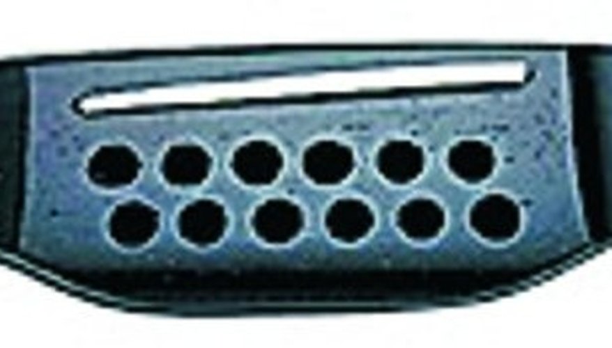 12-string guitar bridge (without endpins)