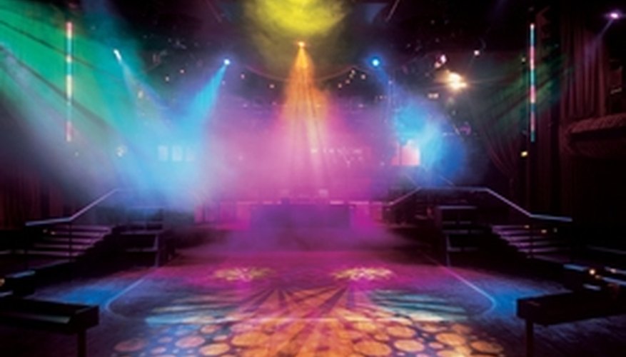 DJ lighting set up DJ lighting set up
