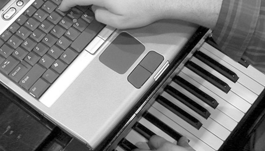 Connect your laptop to a sound system. Connect your laptop to a sound system.