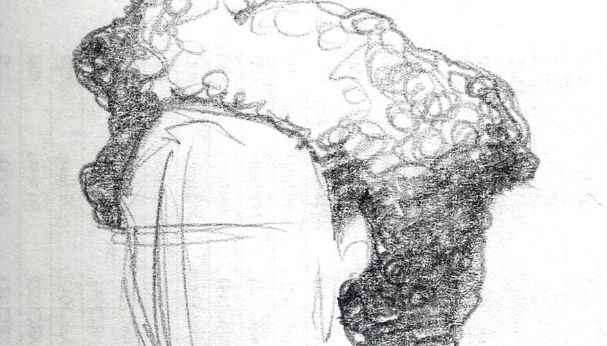 Create volume by putting weight on your pencil.