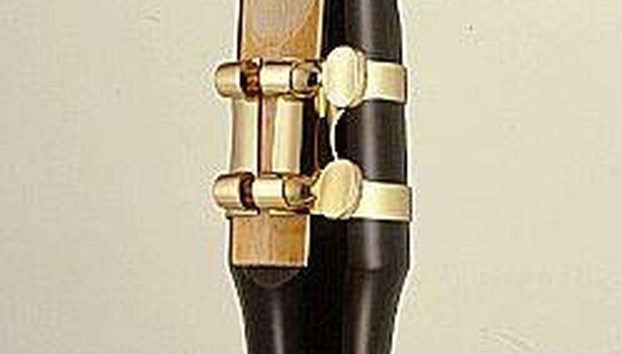 The reed of a saxophone The reed of a saxophone