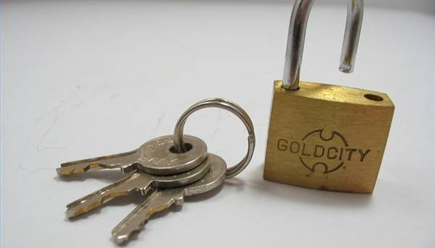 Pick a Padlock With a Paperclip Pick a Padlock With a Paperclip