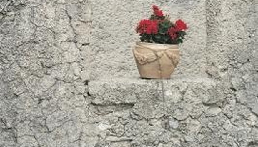 Stone plant pots add charm to any home. Stone plant pots add charm to any home.