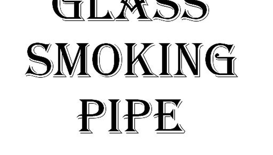 Glass Smoking Pipe Glass Smoking Pipe