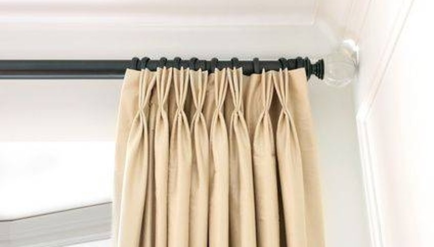 Photo Credit: Drapery © Joseph Gareri - Fotolia.com Use Pleater Tape to Make Draperies