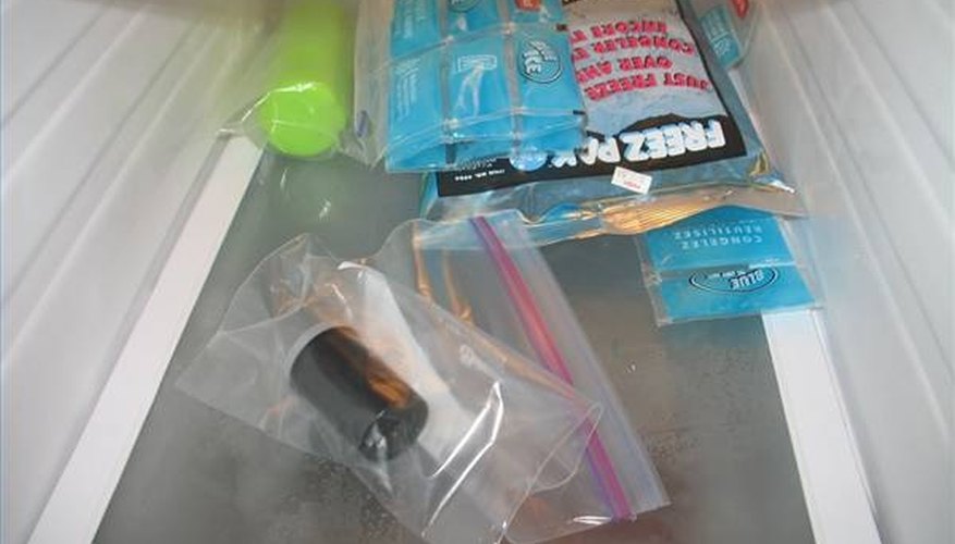Rolls of film will cease to age in the cold of a freezer